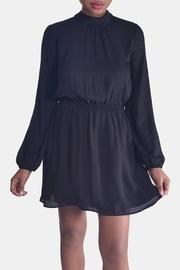  Tie-neck Mini Dress