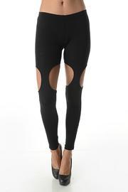  Cutout Suspender Leggings