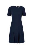  Navy Boucle Dress