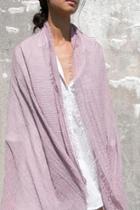  Mauve Boho Shawl