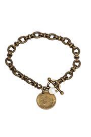  French Coin Bracelet