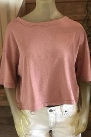  Relaxed Cropped Tee