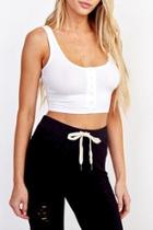  Snap Cropped Top