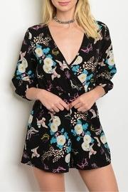 Birds Floral Romper