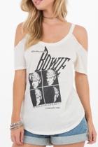  Bowie Cold-shoulder T-shirt