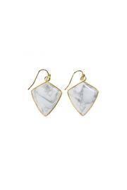  Howlite Earrings