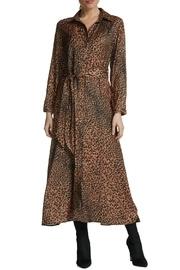  Buttonup Leopard Dress