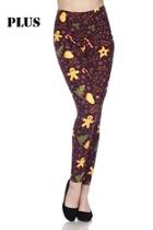  Pl-gingerbread Man Legging