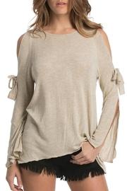  Open Sleeves Top