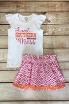  Aztec Skirt Set
