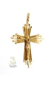  Crucifx Gold Pendant