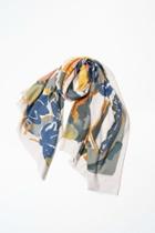  Floral-painting Soft-touch Scarf