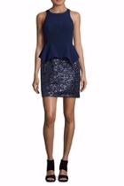  Sequin Appliqué Short