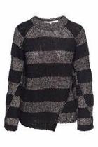  Metallic Stripe Sweater