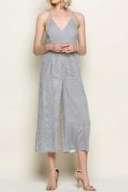  Stripe Crop Jumper