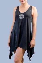  Jamaica Black Asymmetrical Top