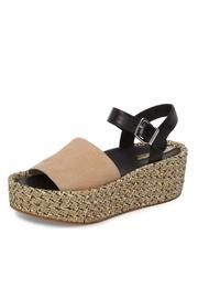  Buff Platform Sandal