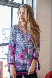  Colorful Floral Blouse