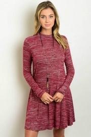 Marbled Sweater Dress