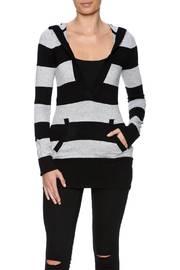  Striped Pocket Sweater
