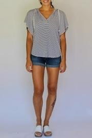  Flare Sleeve Hoodie