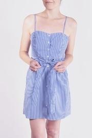  Striped Button-down Mini