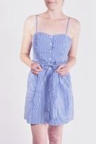  Striped Button-down Mini