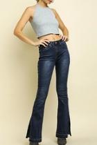  High-waisted Flare Jeans