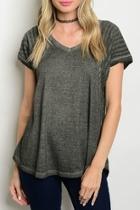  Grey Contrast Tee