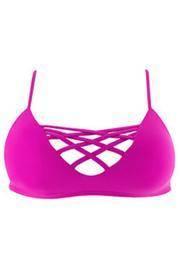  Hot Pink Bikini Top
