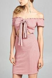 Pink Tie Dress