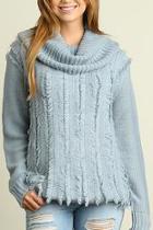  Steel Blue Sweater