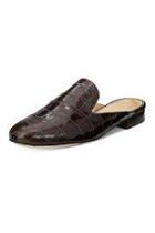  Embossed Leather Mule