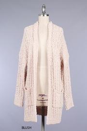  Pocket Cardigan Blush
