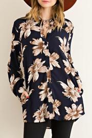  Button Down Tunic Shirt