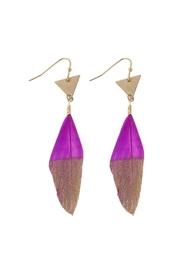  Feather Statement Earrings