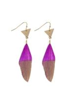  Feather Statement Earrings
