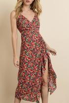  Rose Ruched Dress