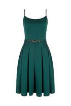  Diamante Trim Dress