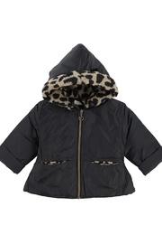  1+ In The Family Black Leopard Jacket