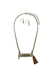  Feather Charm Necklace