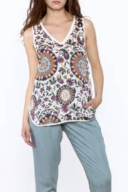  Silk Floral Tank