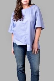  High/low Top-light Blue