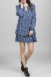  Ruffle Print Dress