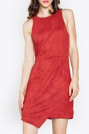  Rust Suede Dress