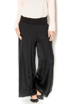  Black Silk Pants