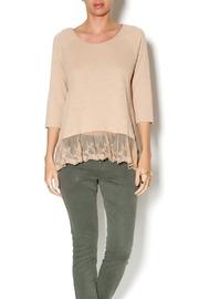  Lace Accent Tee