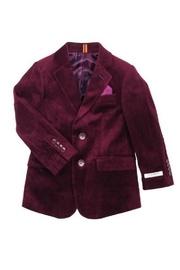  Burgundy Holiday Blazer