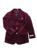  Burgundy Holiday Blazer