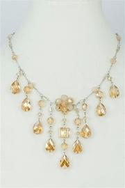  Champagne Crystal Necklace
